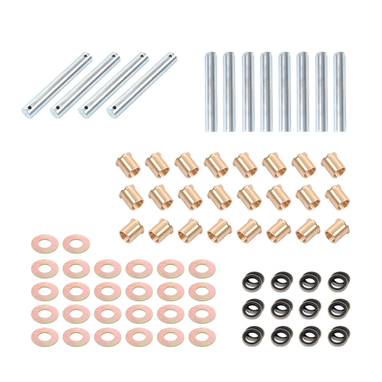 Undercarriage Pin Bushing Seal Repair Kit For Bobcat MT55 MT52 Loaders