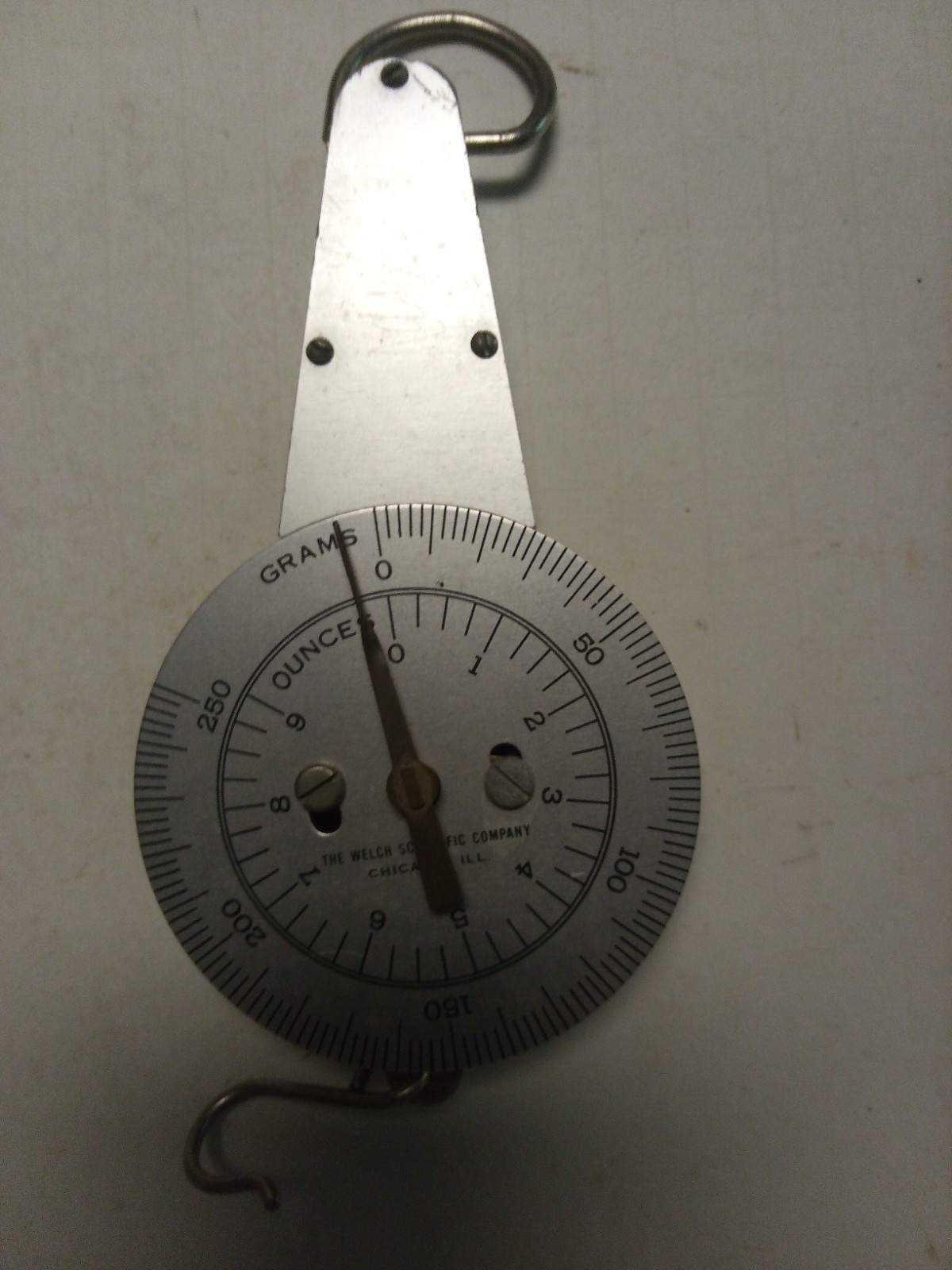 5 Different Hanging Spring Scales,Ohaus,Welch,Milvay,Grams/Ounces,School Surplus