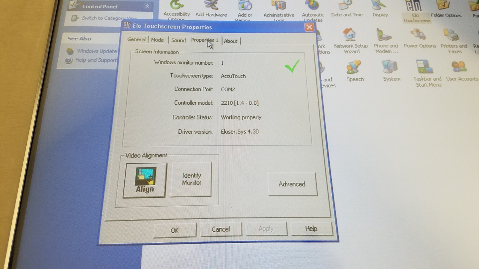 MSC Tuttlingen 18″ Industrial Touchscreen LCD Display Terminal-T HMI Panel