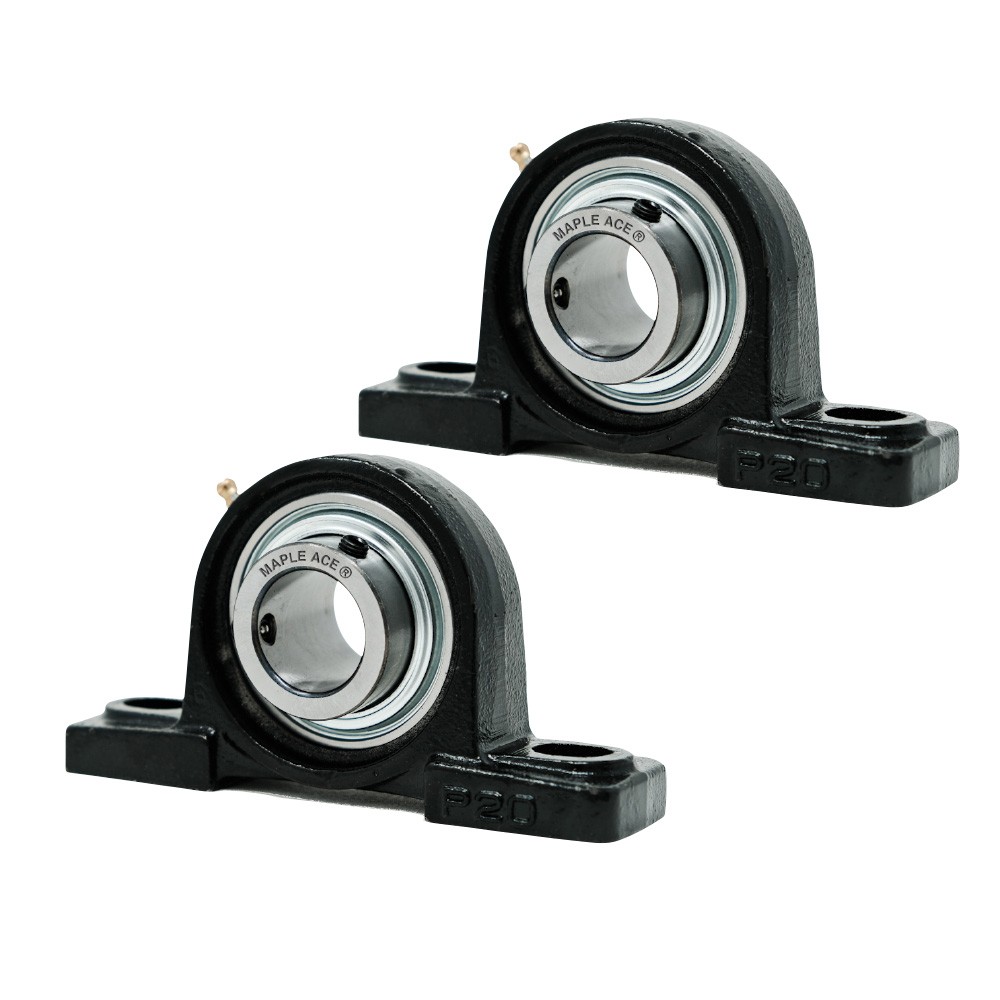 UCP204-12 Pillow Block Bearing 3/4″ Bore, 2-Bolt Self-Aligning, 3 Lips Seal Qty2