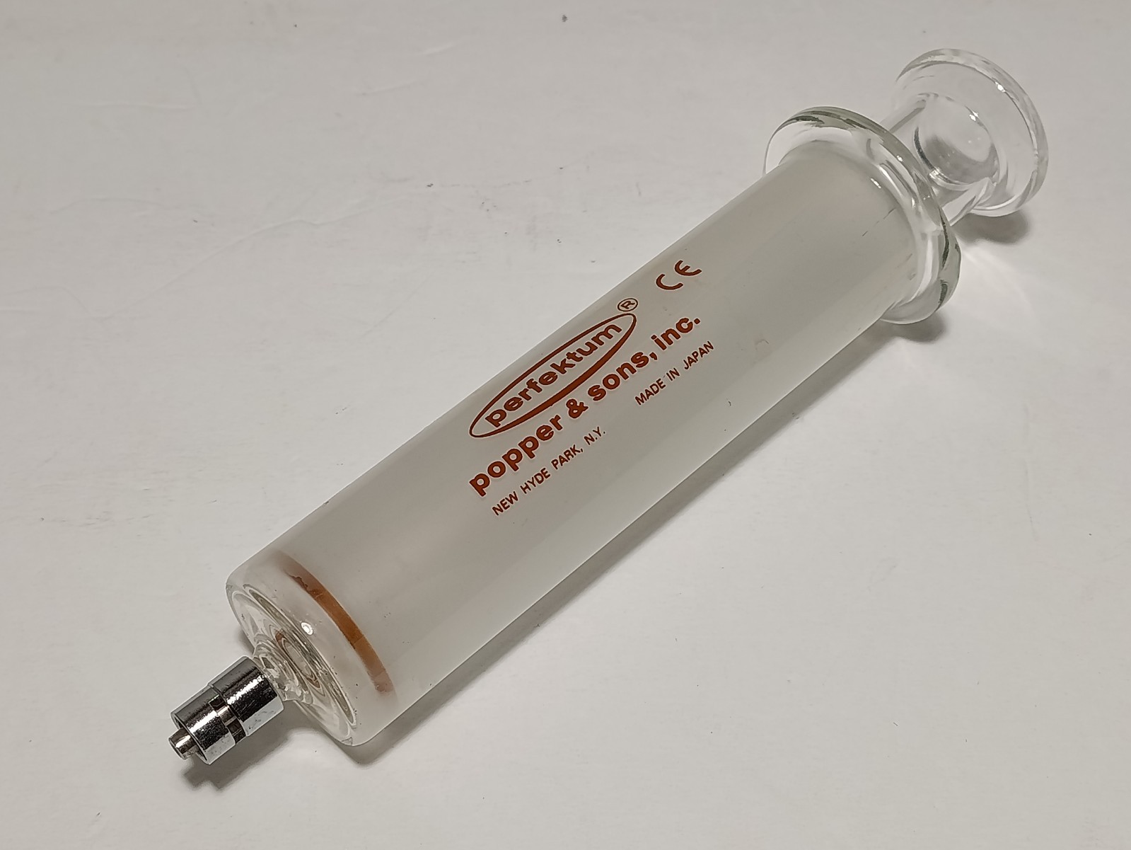 *VINTAGE* Becton Dickinson B-D Yale 20cc Glass Syringe w/ Luer Lock Tip
