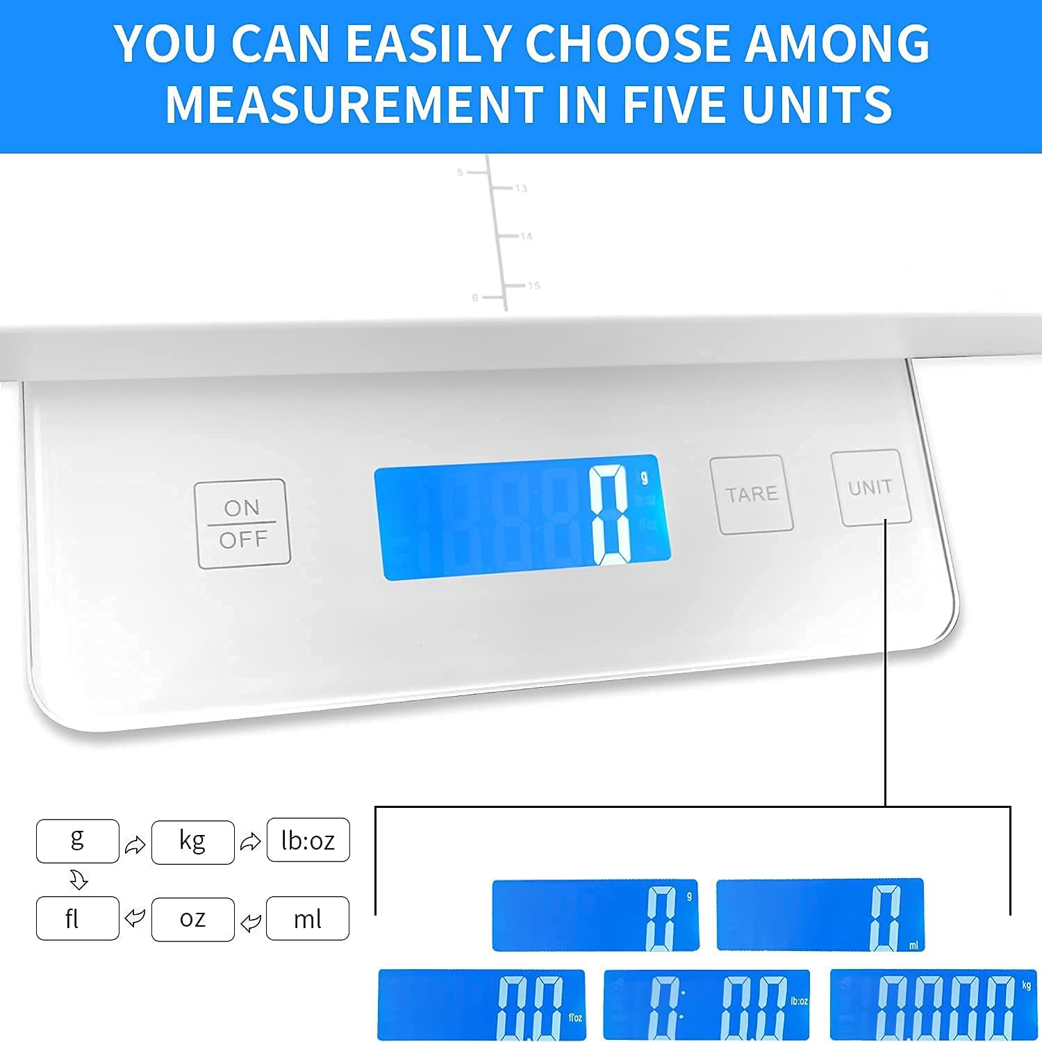 Digital Pet Scale for Small Animal, Whelping Scale,Mini Precision Gram Weight Ba