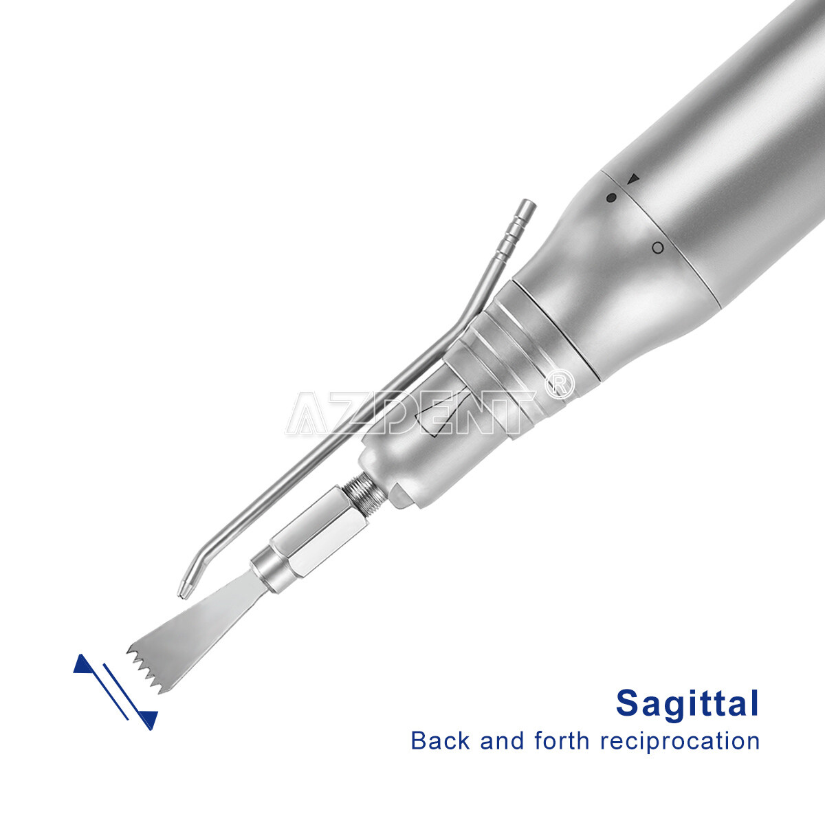AZDENT Dental Surgical LED Brushless Micro Motor /Saw Straight Handpiece