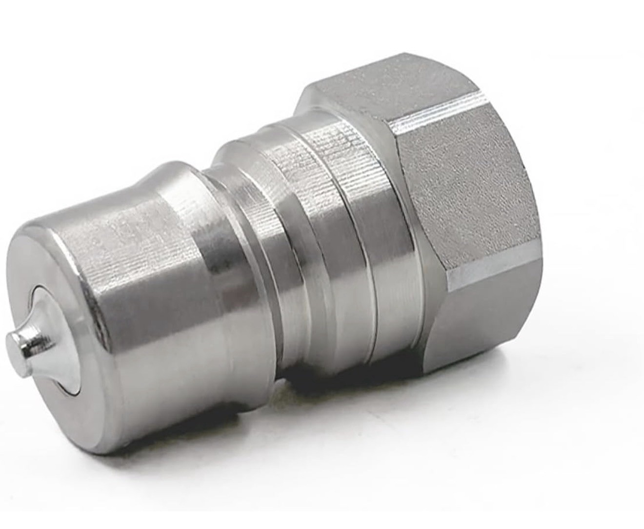 New In Box! 1/2″ NPT Thread ISO7241-B Hydraulic Quick Couplers w. Dust Caps