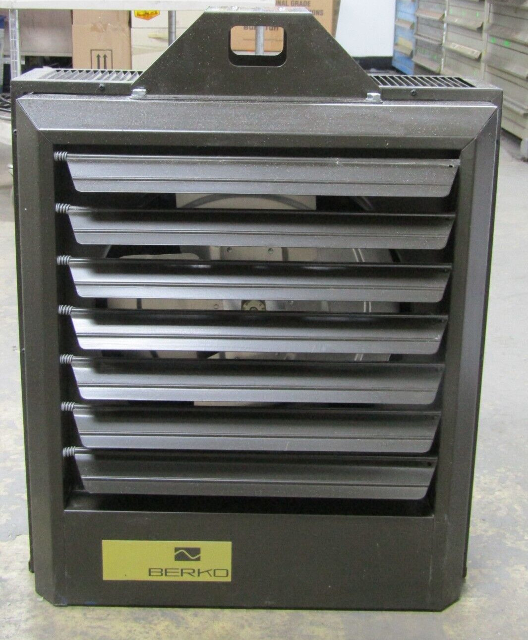 😏 BERKO 7.5 kW FAN DRIVEN UNIT HEATER 208 VAC 3∅ 60 Hz 170,600 BTU HUHAA720