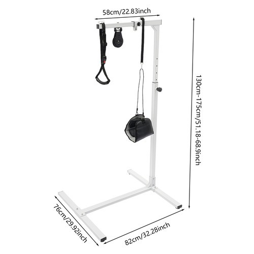 220.46 lb Adjustable Standing Frame Lift for Elderly – Multifunctional Aid