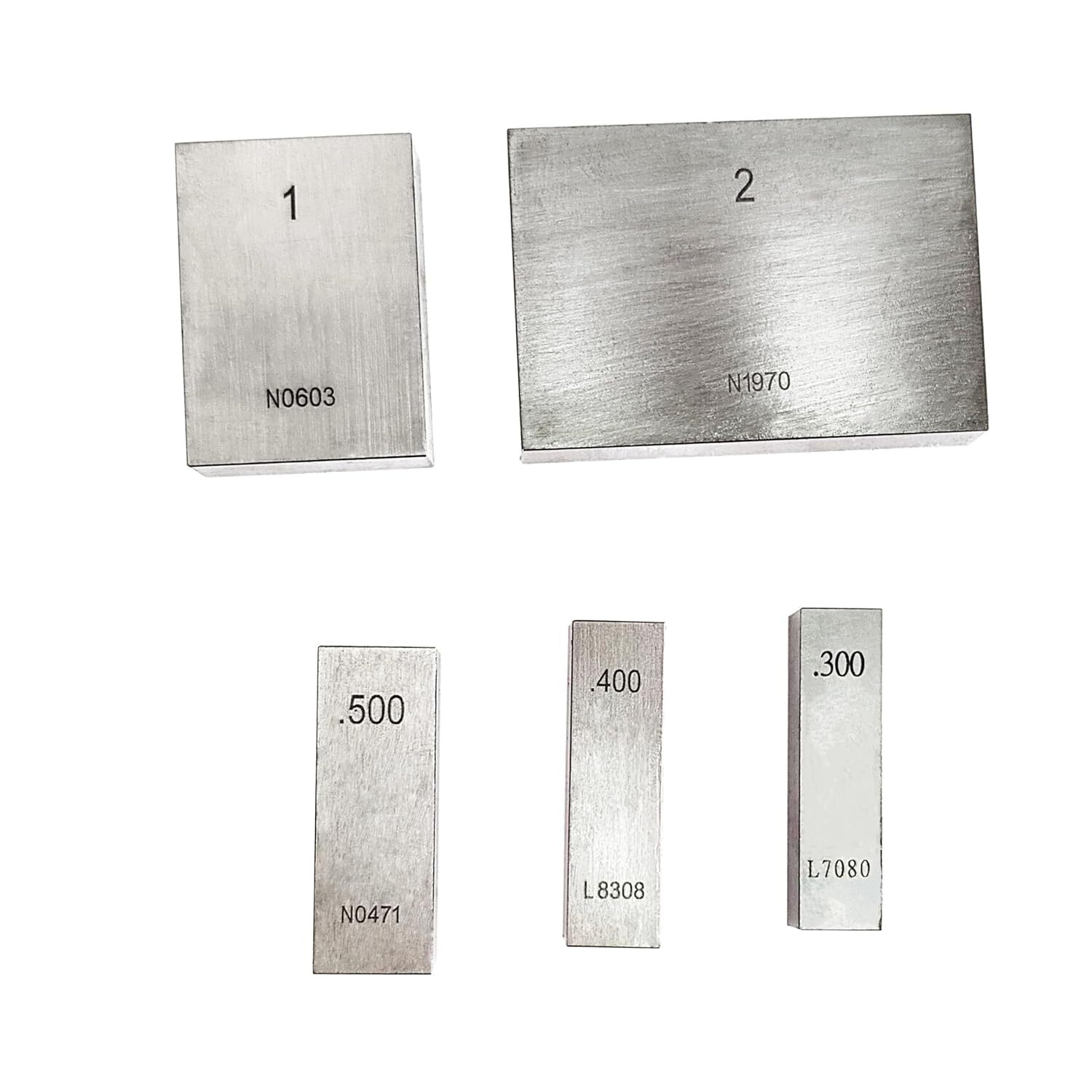 36 PCS Precision Gage Block Set, AS-2 Accuracy, Fully Seasoned Alloy Tool Steel,
