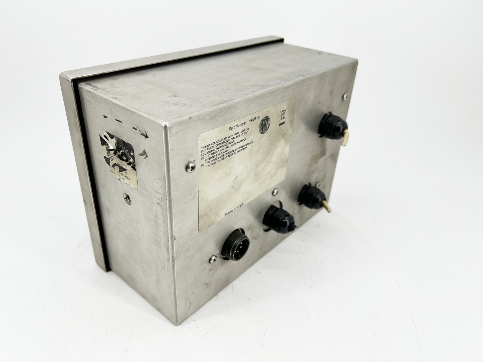 Condec UMC600AAAC Programmable Weight Indicator Digital Display 115V 60Hz 175MA