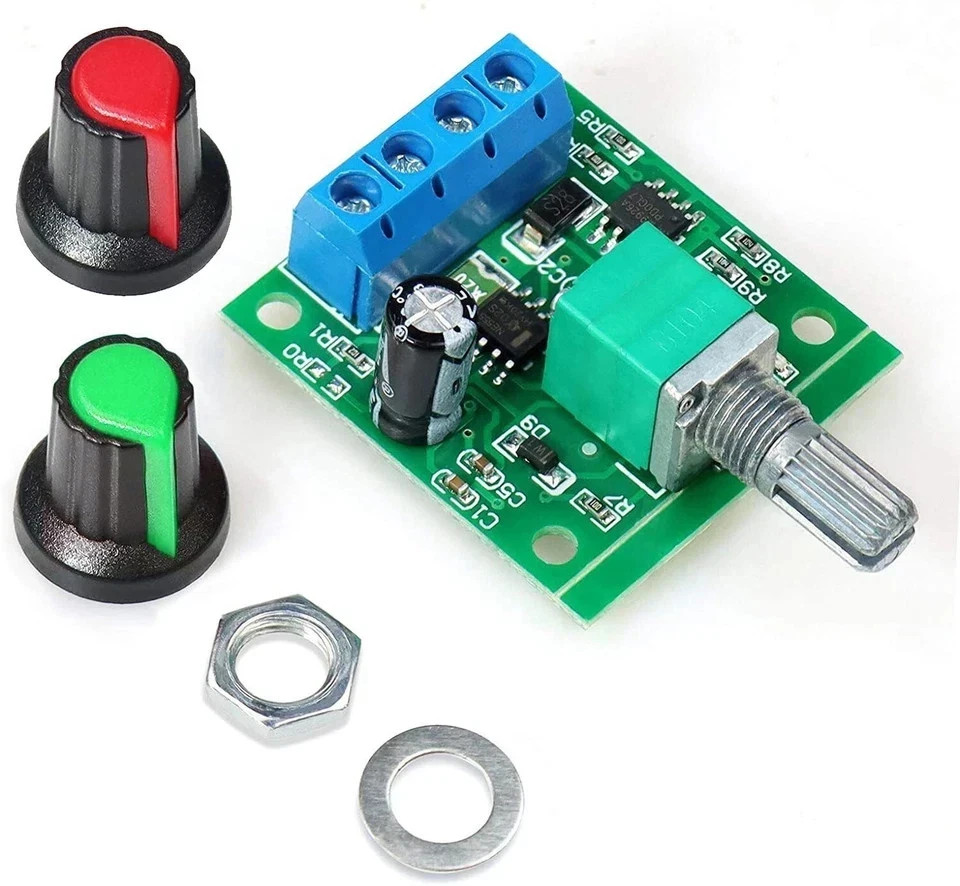 2pcs PWM Low Voltage Motor Speed Controller DC 1.8V 3V 5V 6V 12V 2A 1803BK 18..