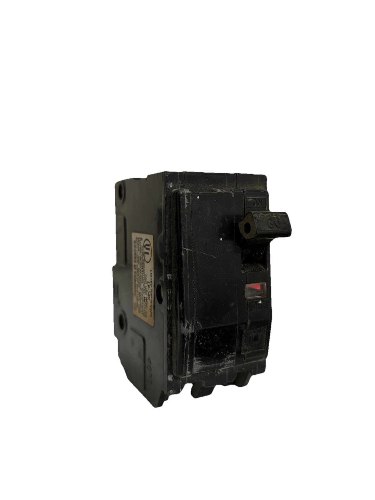 Square D QO260 60 Amp 2 Pole 120/240VAC Old Style Circuit Breaker Plug In QO