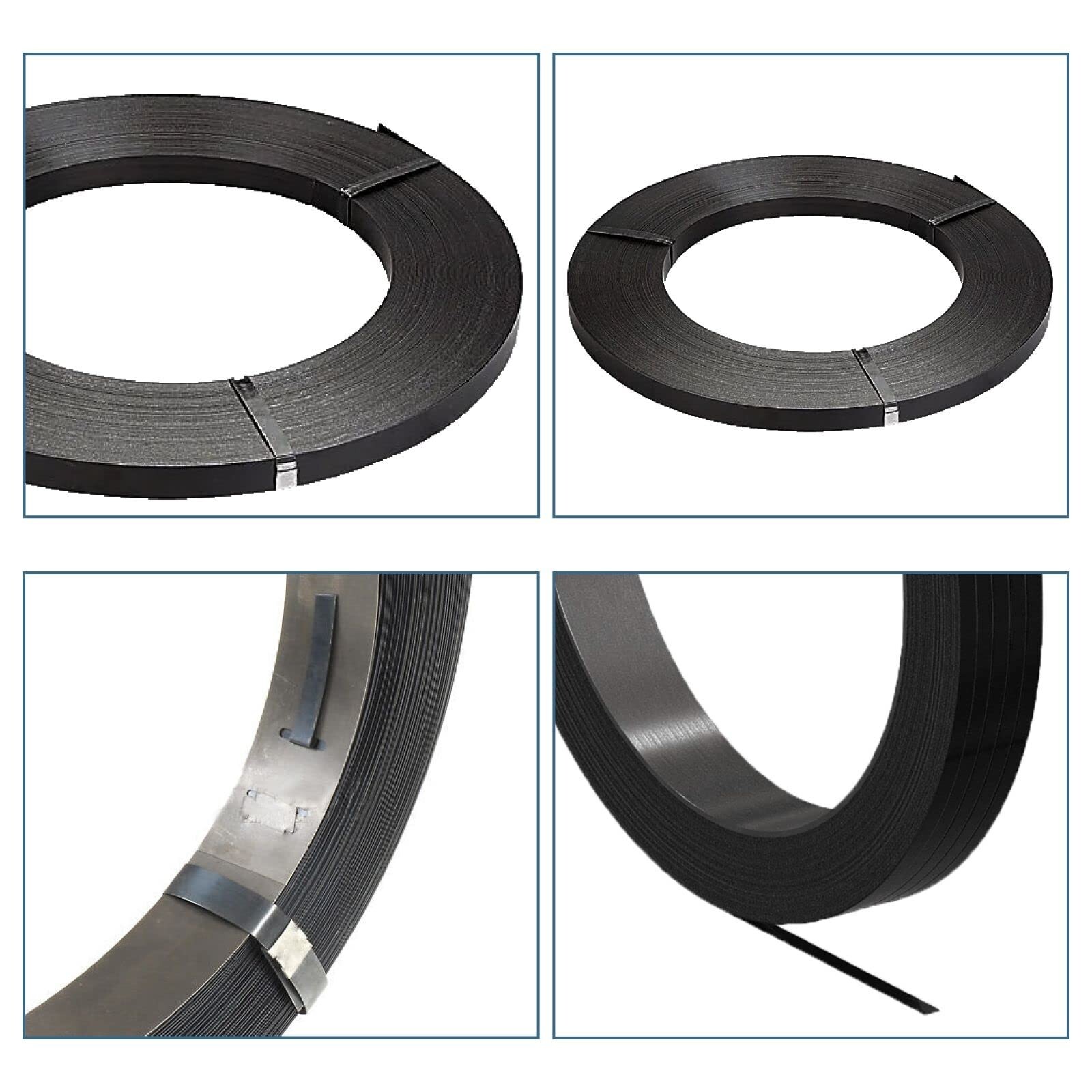 IDL Packaging 1/2″ x .020″ x 200′ Steel Strapping Coil (1100 Lbs Break Streng…