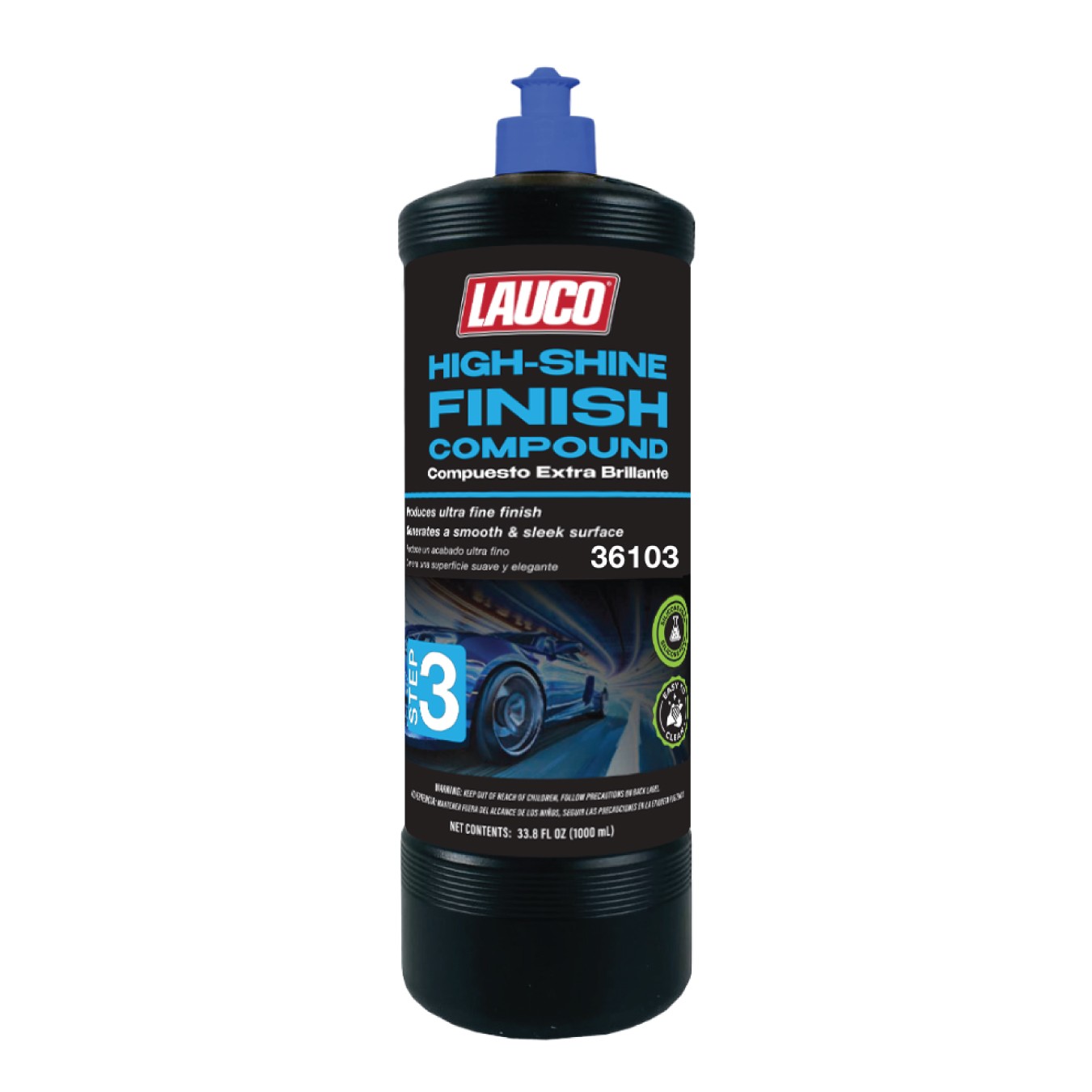 LAUCO Step 3 High-Shine Finish Compound – Final Polish 1000mL [36103]