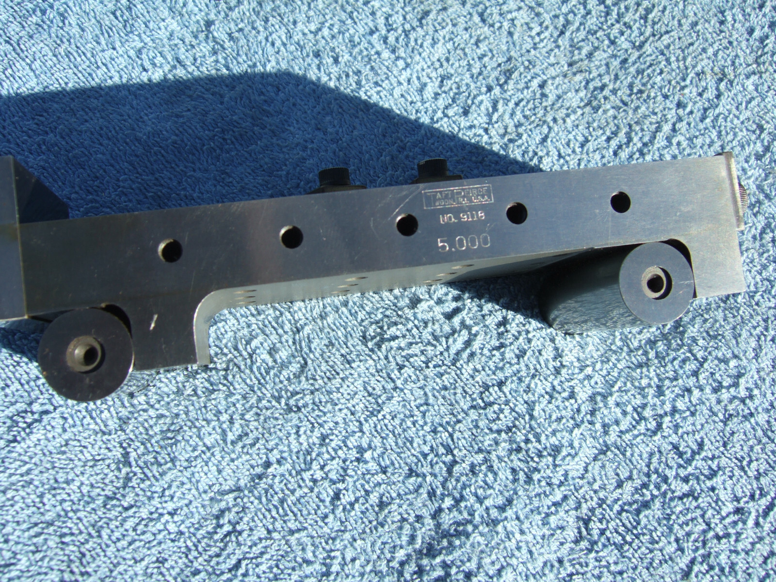 SINE PLATE TAFT-PEIRCE NO BOX 4 RAILS TOOLMAKER MACHINIST GRIND INSPECT EDM MILL