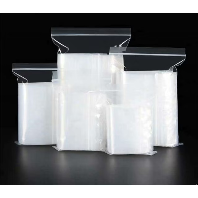 Heavy Duty Clear Zip Seal Plastic Bags Jewelry Top Lock Reclosable Baggies 4 Mil
