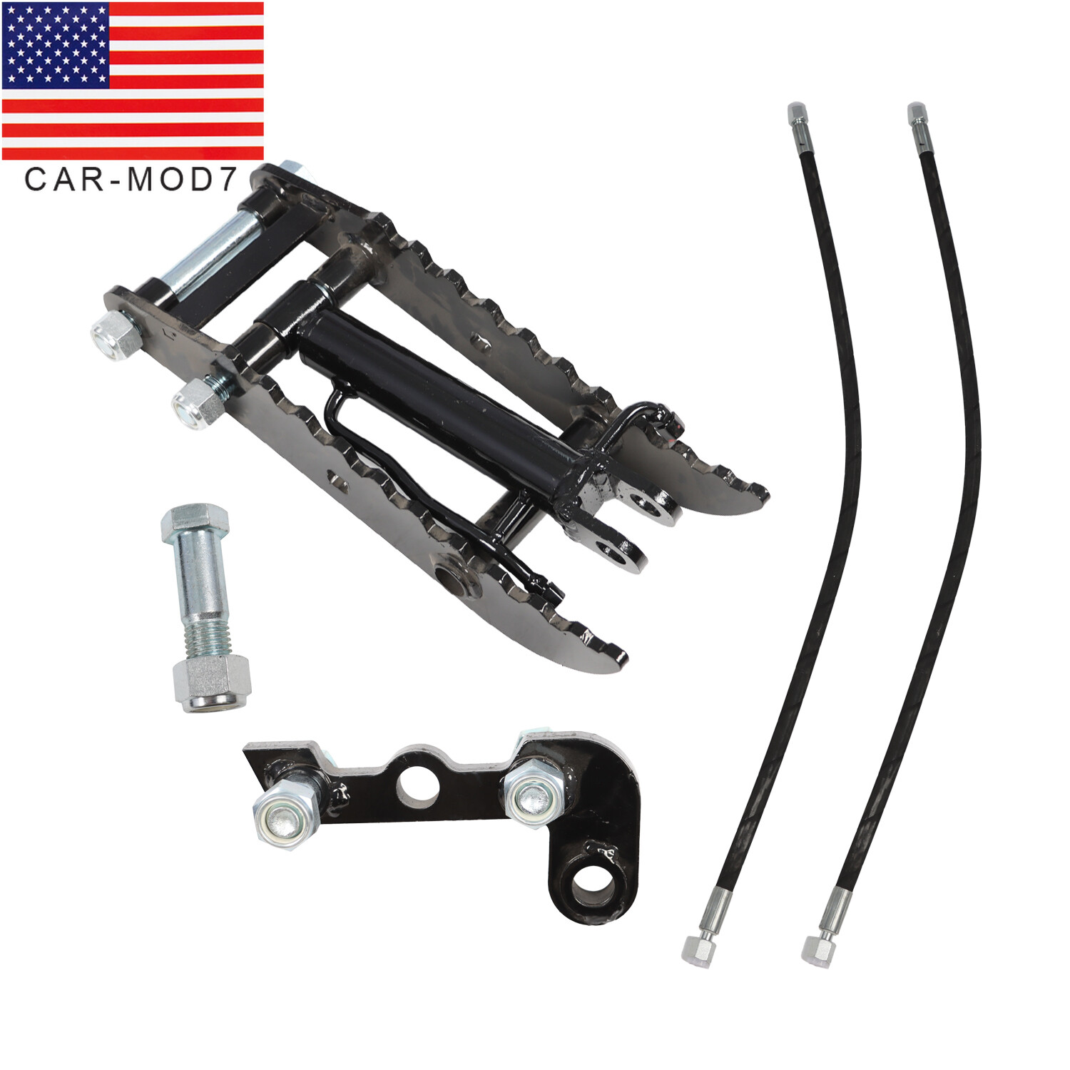 Hydraulic Thumb Clip Clamp Fits For Mini Excavators Small Digger Attachment Kit