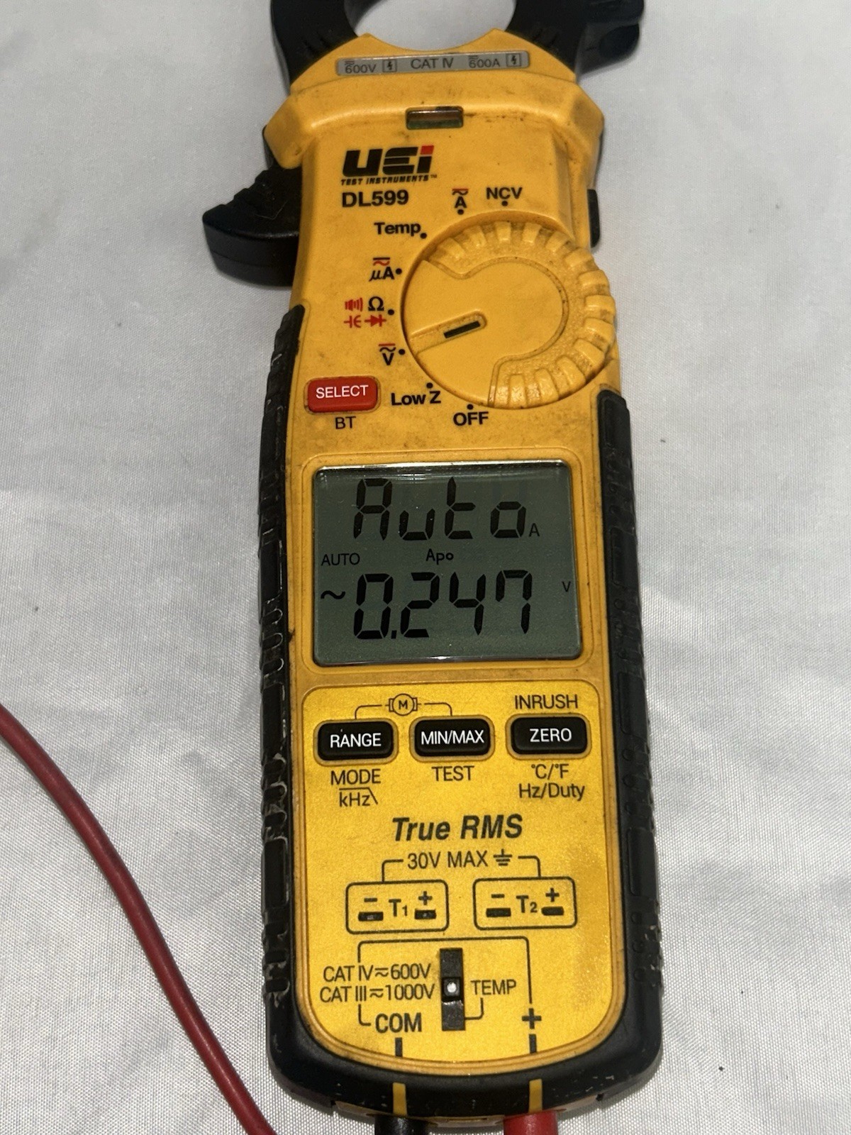 UEI DL599 True RMS Clamp Meter