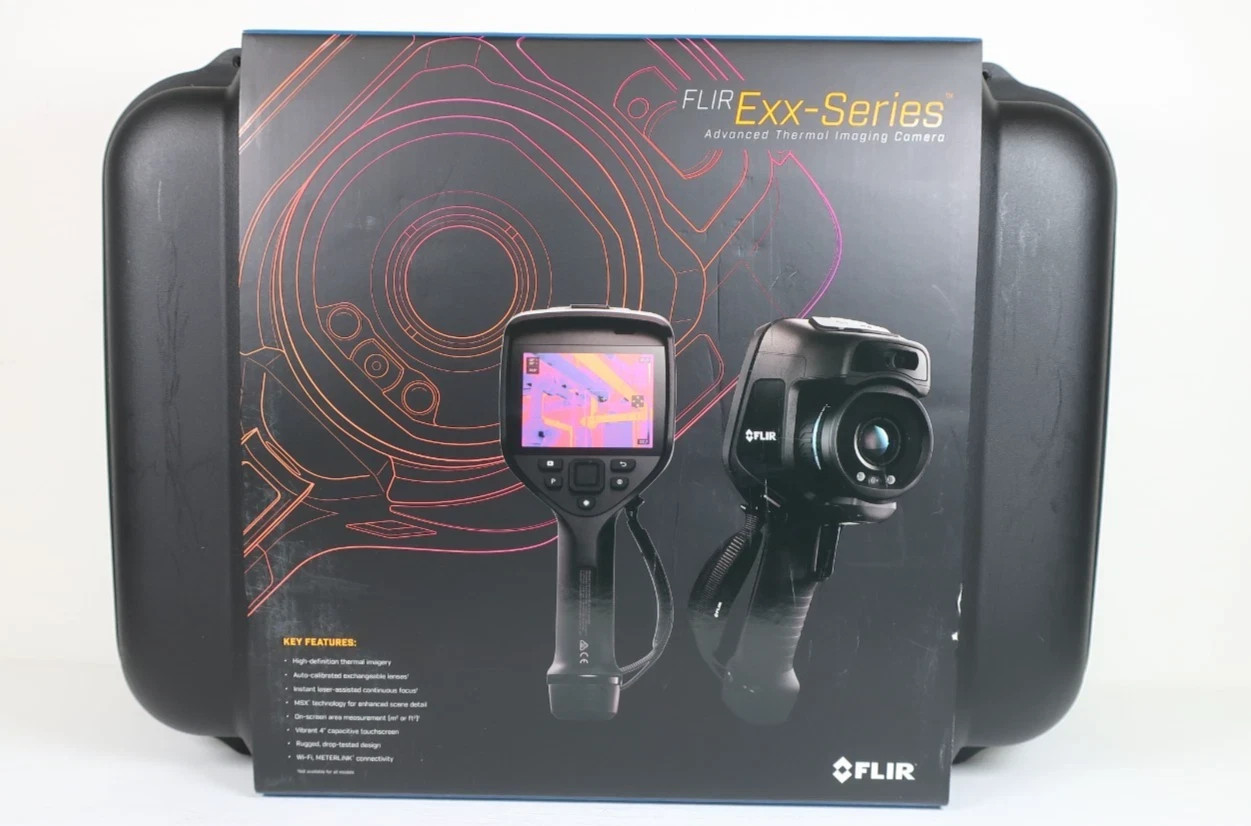 FLIR E54 Advanced Thermal Imaging Camera 24° Lens w/ Hard Case – New