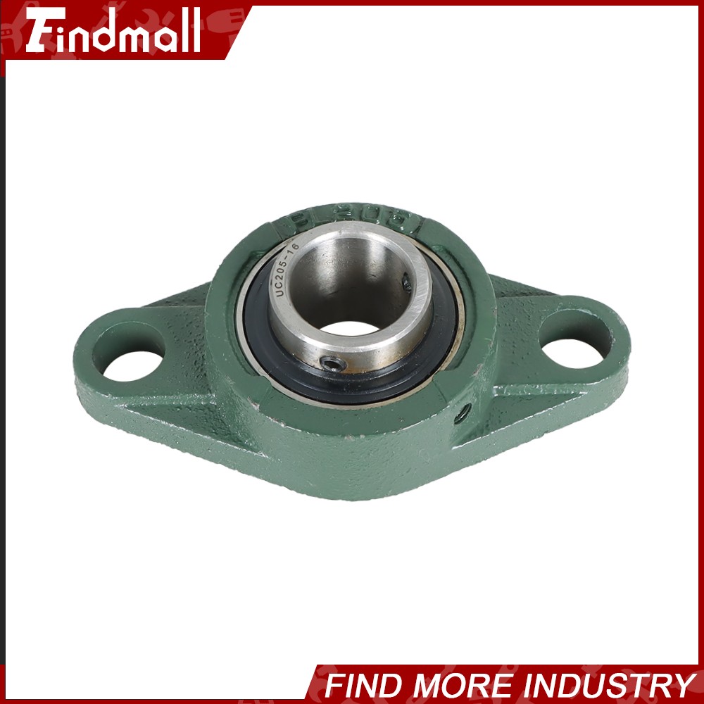 10 PCS UCFL205-16 Pillow Block Flange Bearing 1″ Bore 2 Bolt Solid Base