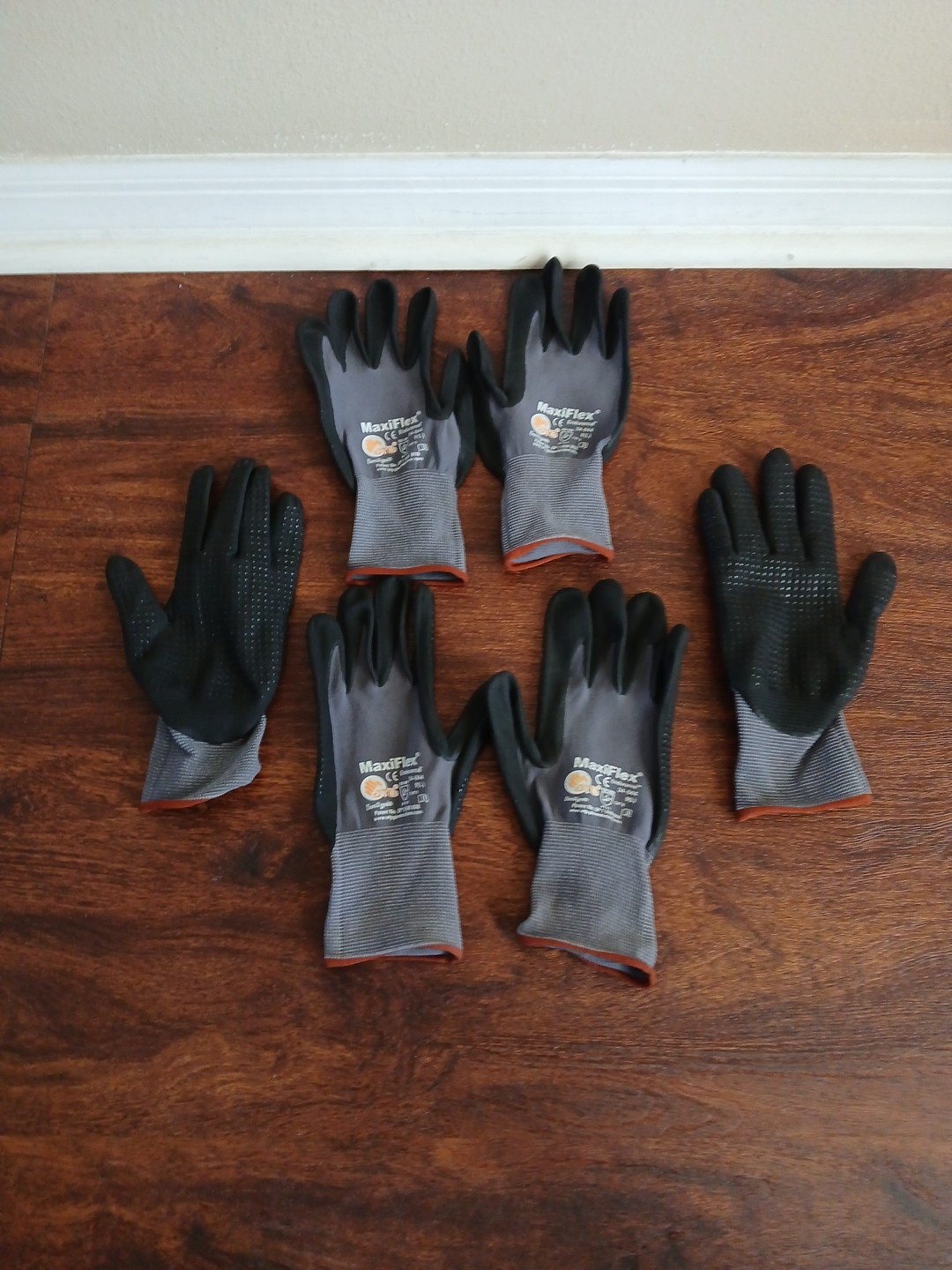 ✨️💪New MaxiFlex Endurance Gloves- 3Pairs- 34-844, Size 9 Large
