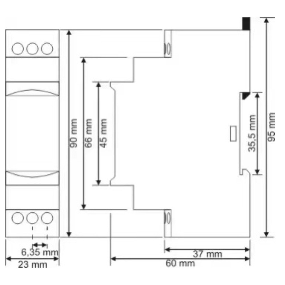 Electronic Adjustable Time Delay for relay ERV08 for Dsp with Long Timing Range
