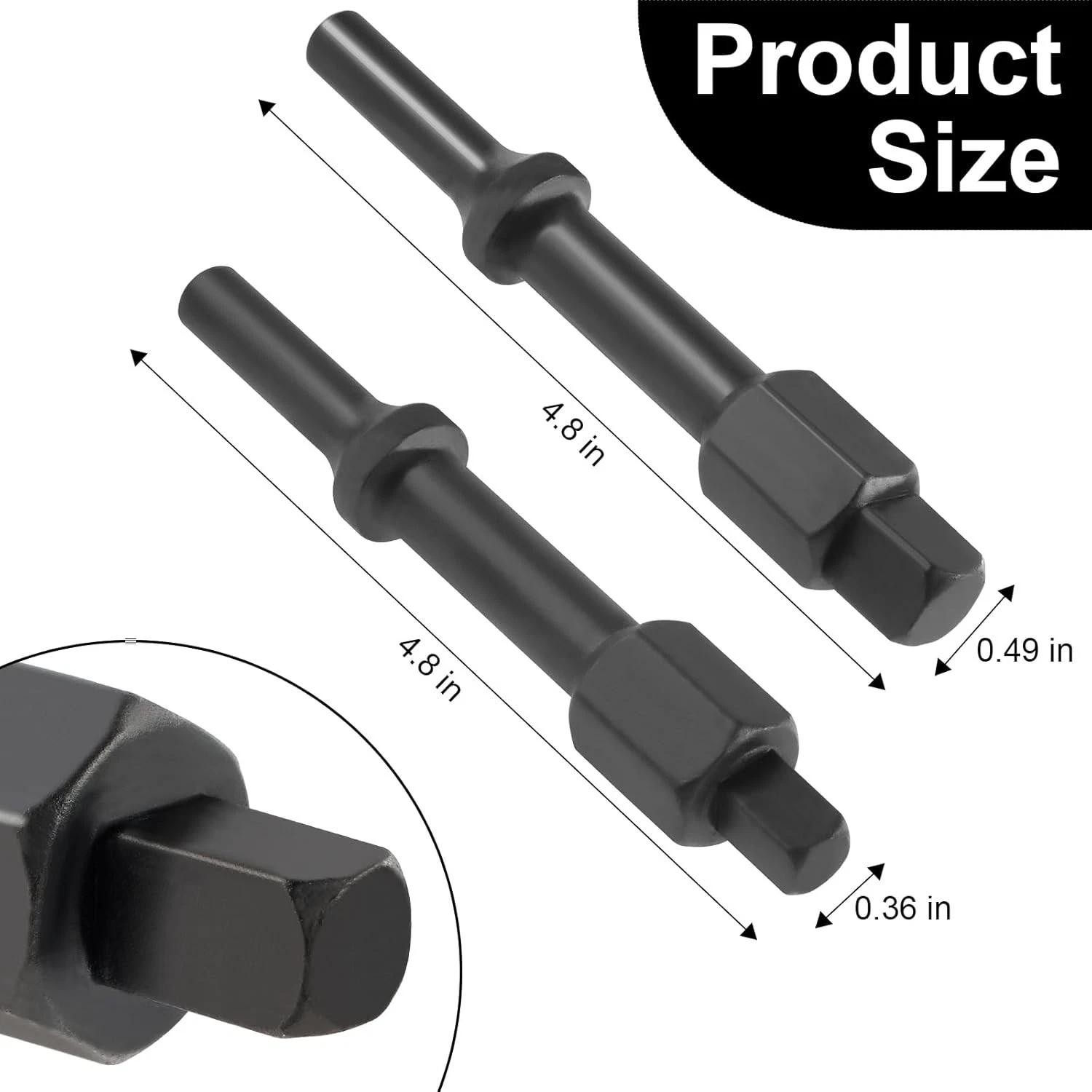 Shake 'n Break Pneumatic Bolt Breaker Set – 1/2" & 3/8" Heavy