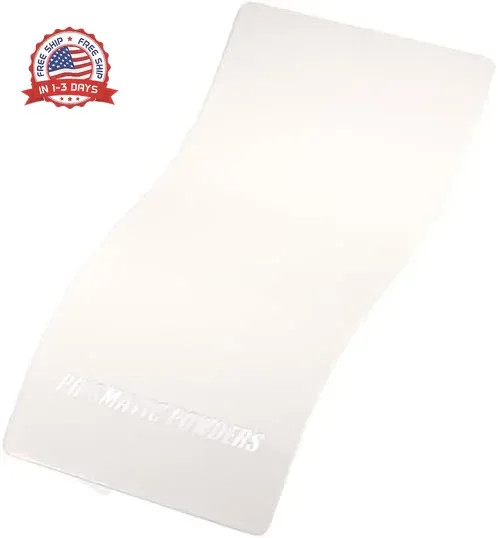 PRISMATIC POWDERS® GLOSS WHITE – Solid Tone Polyester Powder Coating – High Glos