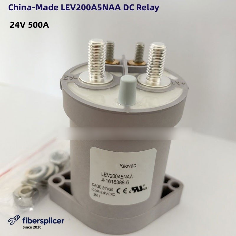 China-Made LEV200A5NAA DC Relay 4-1618388-6 500A 24V DC Contactor Bottom Mount