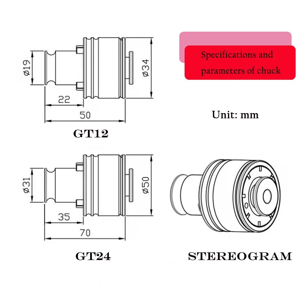 M3-M12 Vertical Pneumatic Tapping Machine GT12 Tap Chuck 0.6-0.8Mpa