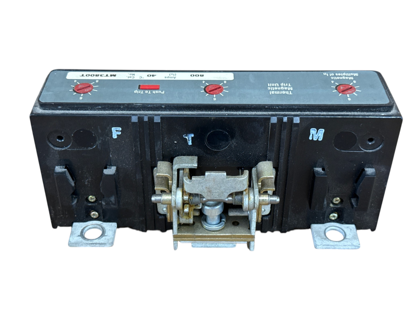 EATON CUTLER-HAMMER MT3800T 800A 3-POLE 600V MDL HMDL THERMAL MAGNETIC TRIP UNIT