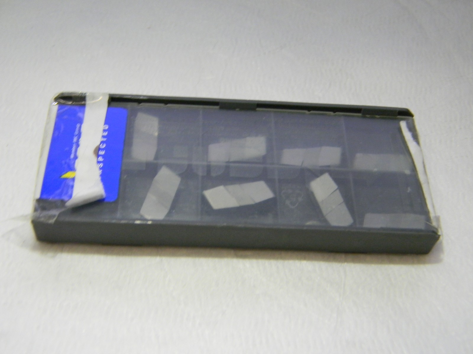 Iscar 500E080GIP Grade IC20 5mm Cutting Width Carbide Grooving Ins Qty 8 6400971