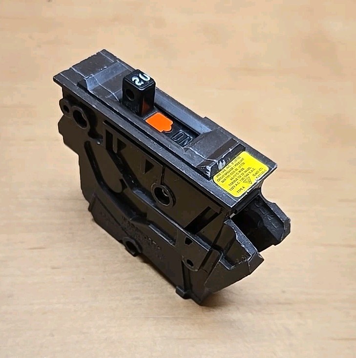 Wadsworth A120 20 Amp 1 Pole 1P Type A Circuit Breaker BX2
