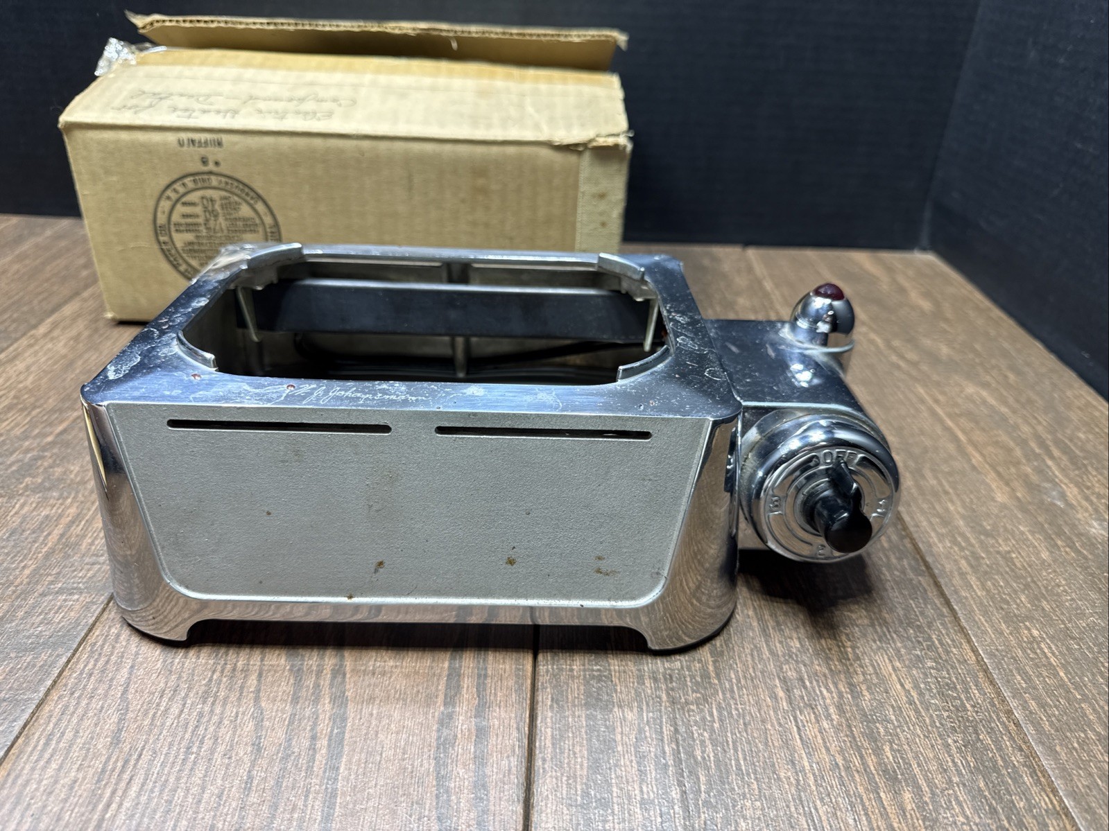 Vintage Hanau Electric Compound Heater Dental Lab Basin With Original Box