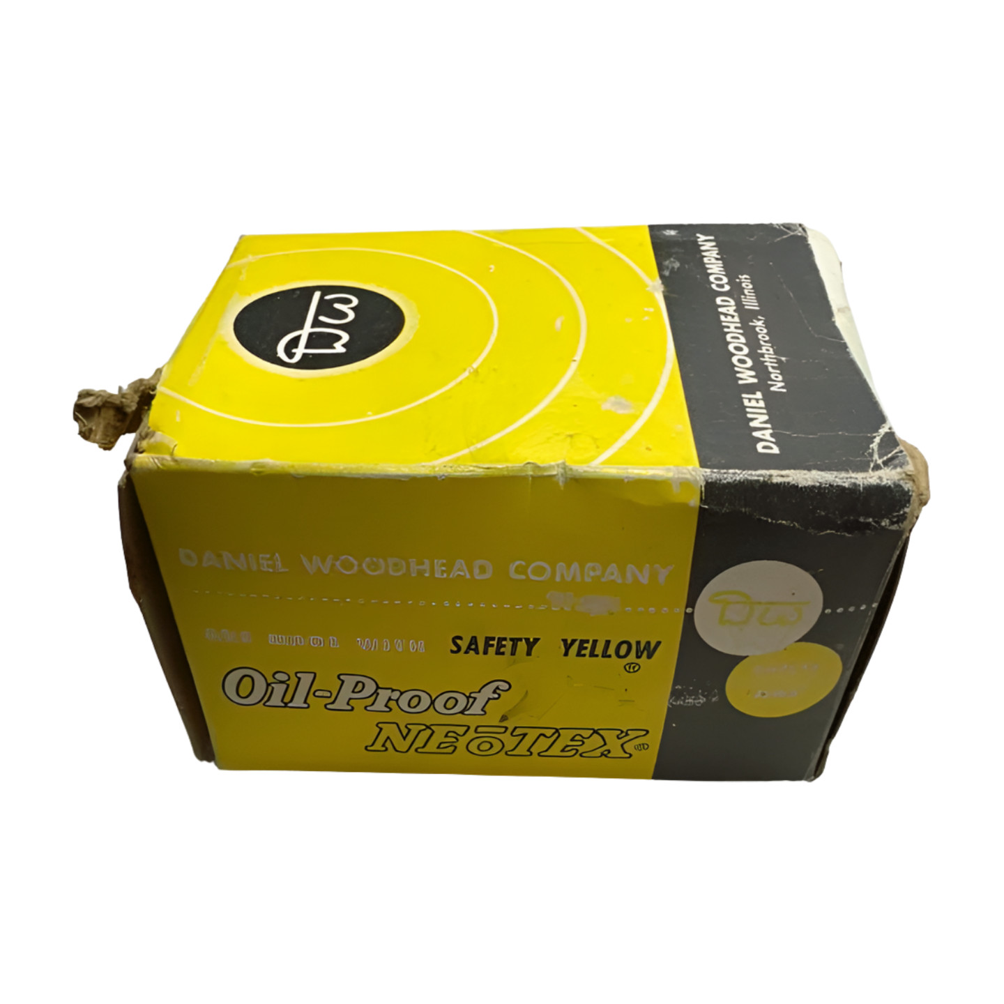 Daniel Woodhead 891L Safety Yellow Oil-Proof Neotex Male Plug, 20A, 125V, L5-20P