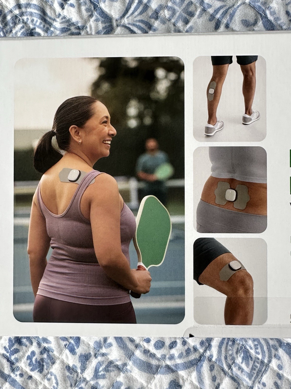 Hinge Health Enso 3 Wearable TENS Unit with 3 Gel Pads, Charging Dock SEALED NEW