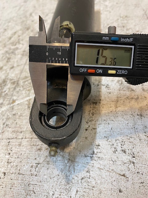 Hydraulic Cylinder 540-104/400 | 14-3/4″ Long 15mm Bore