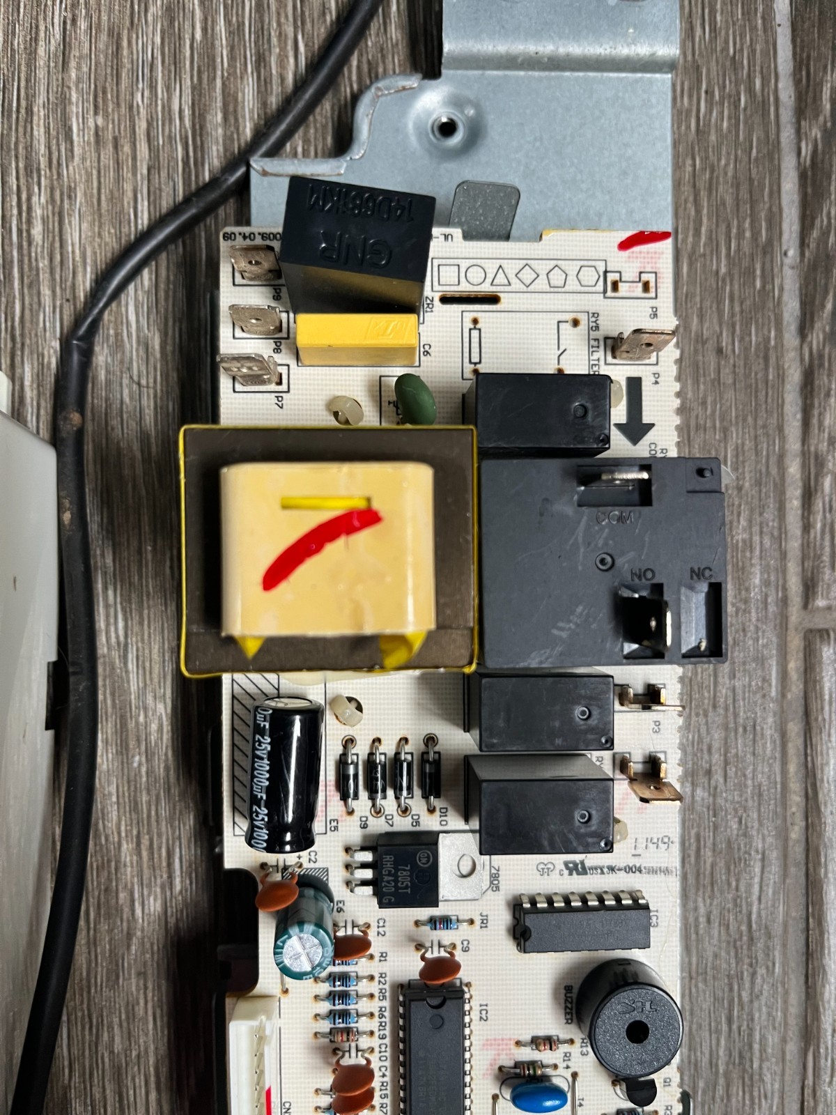 Frigidaire Midea Keystone Display & Main Control Boards KSTAW12A TESTED #4