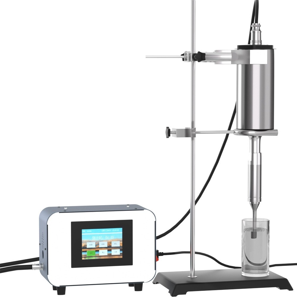 20KHZ Ultrasonic Cell Crusher Liquid Homogenizer Emulsification Disperser 1000ml