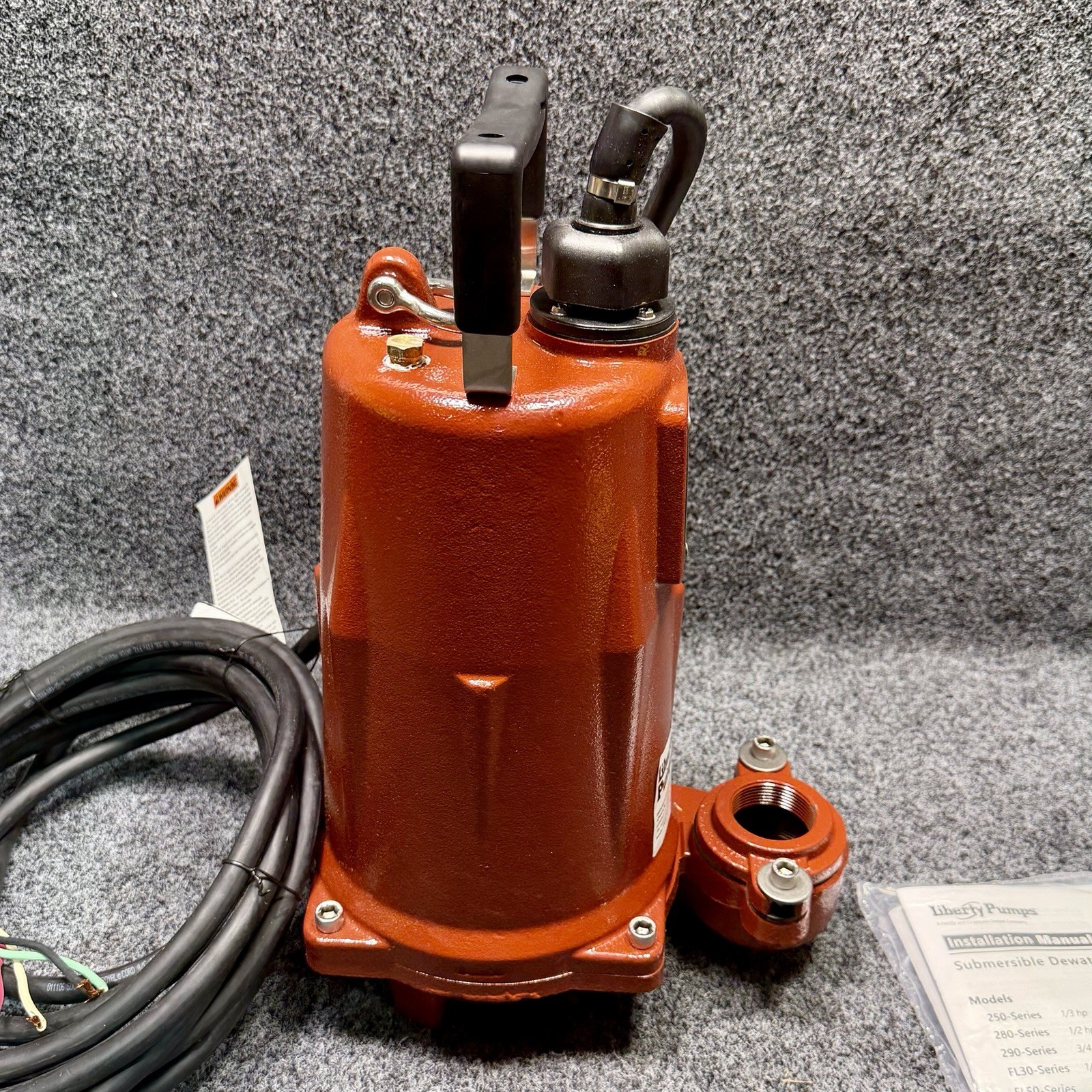 Liberty Pumps FL204M-2 Submersible Effluent Pump 2 HP, 440/480V