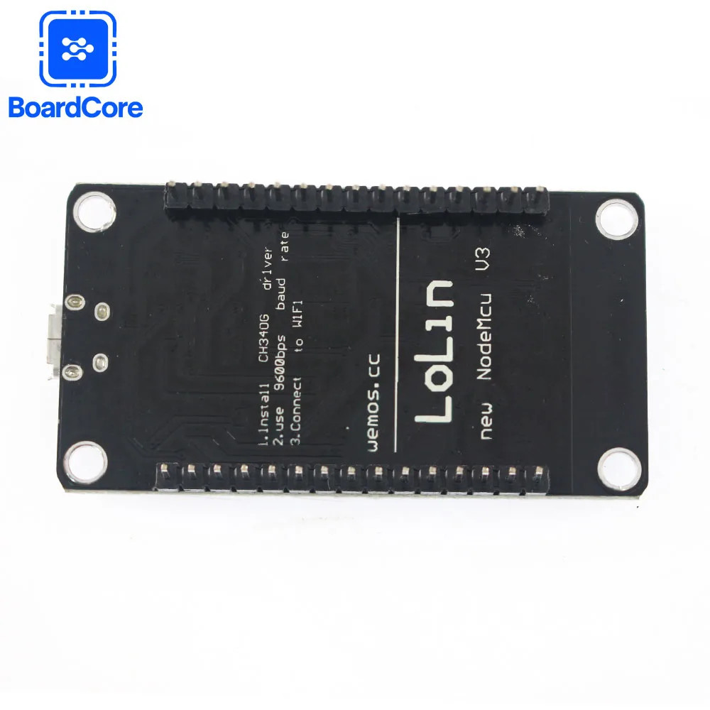 NodeMCU Lua V3 ESP8266 WiFi Module CH340 Micro USB IoT Development Board DIY