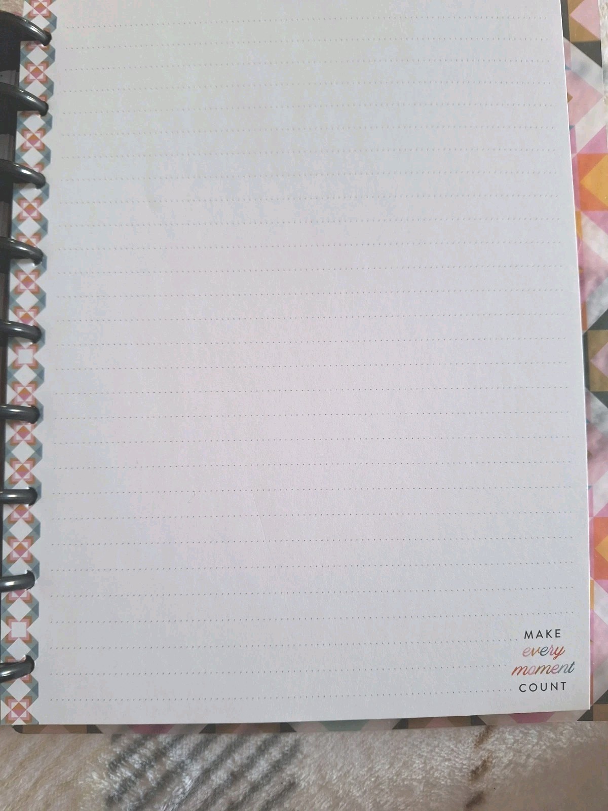4 month happy planner classic undated Monthly Layout For Plans & Notes