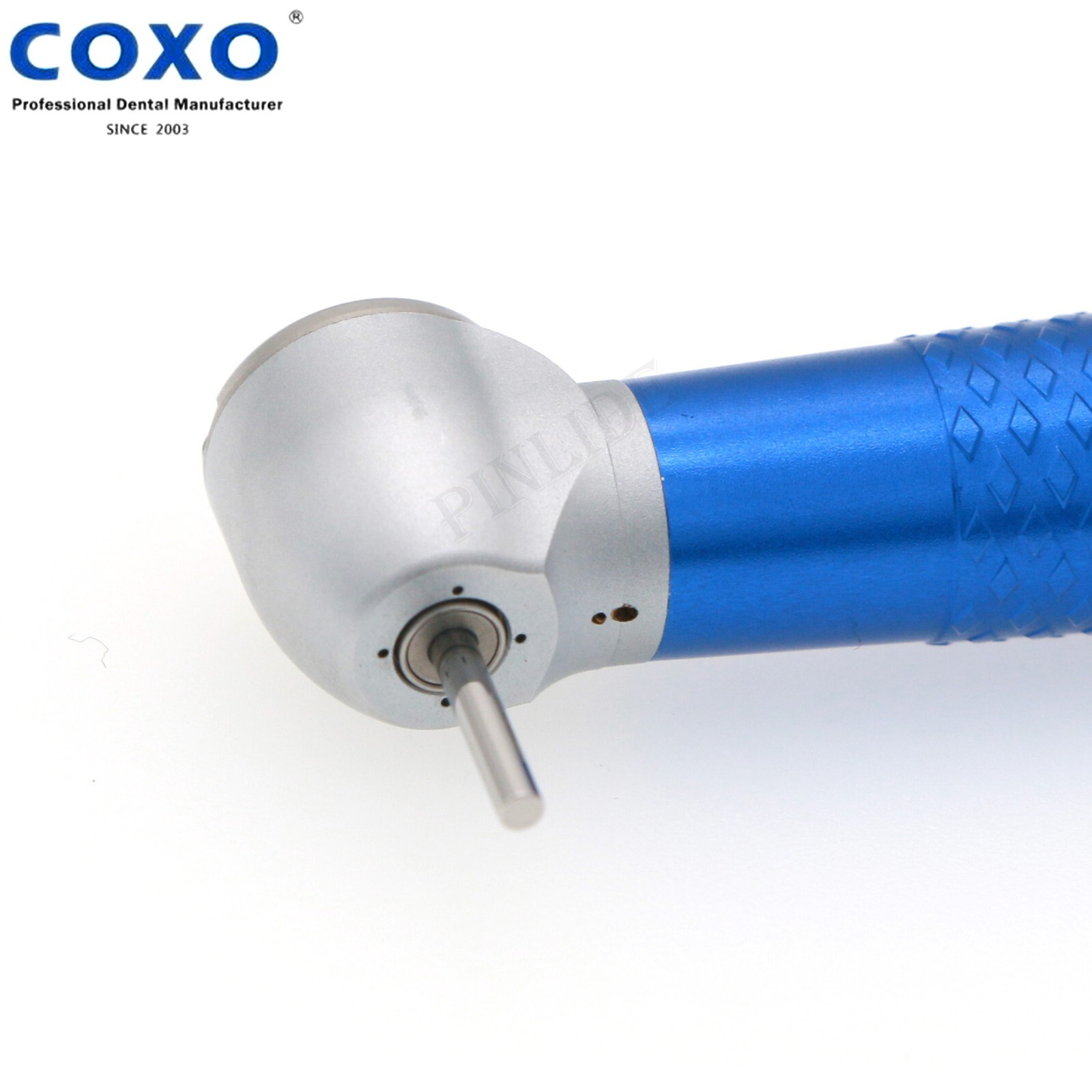 US COXO Dental High Speed Colorful Handpiece CX207-C Air Turbine 4 Holes M4 Blue