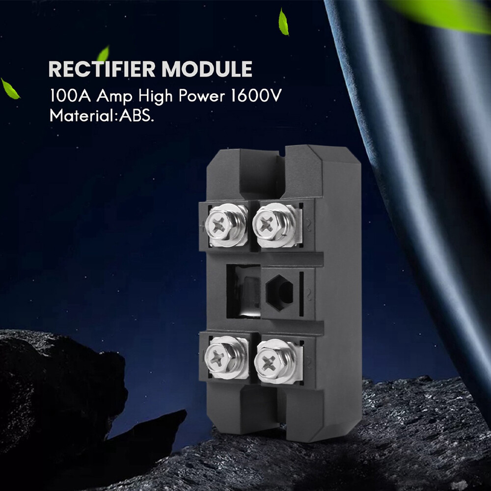 2X 4 Terminals Single-Phase Diode Bridge Rectifier MDQ 100A Amp High Power 1600V