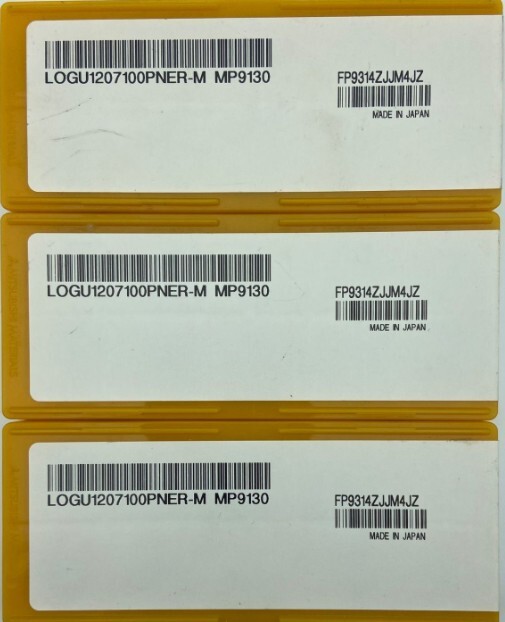 30ps Mitsubishi Carbide Inserts: LOGU1207100PNER-M MP9130