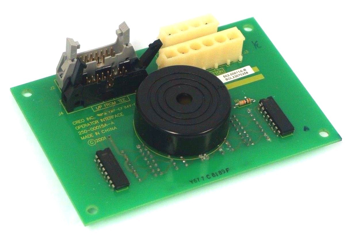 NEW CREO INC. 503-00011A-B ALARM BOARD 250-00015A-A