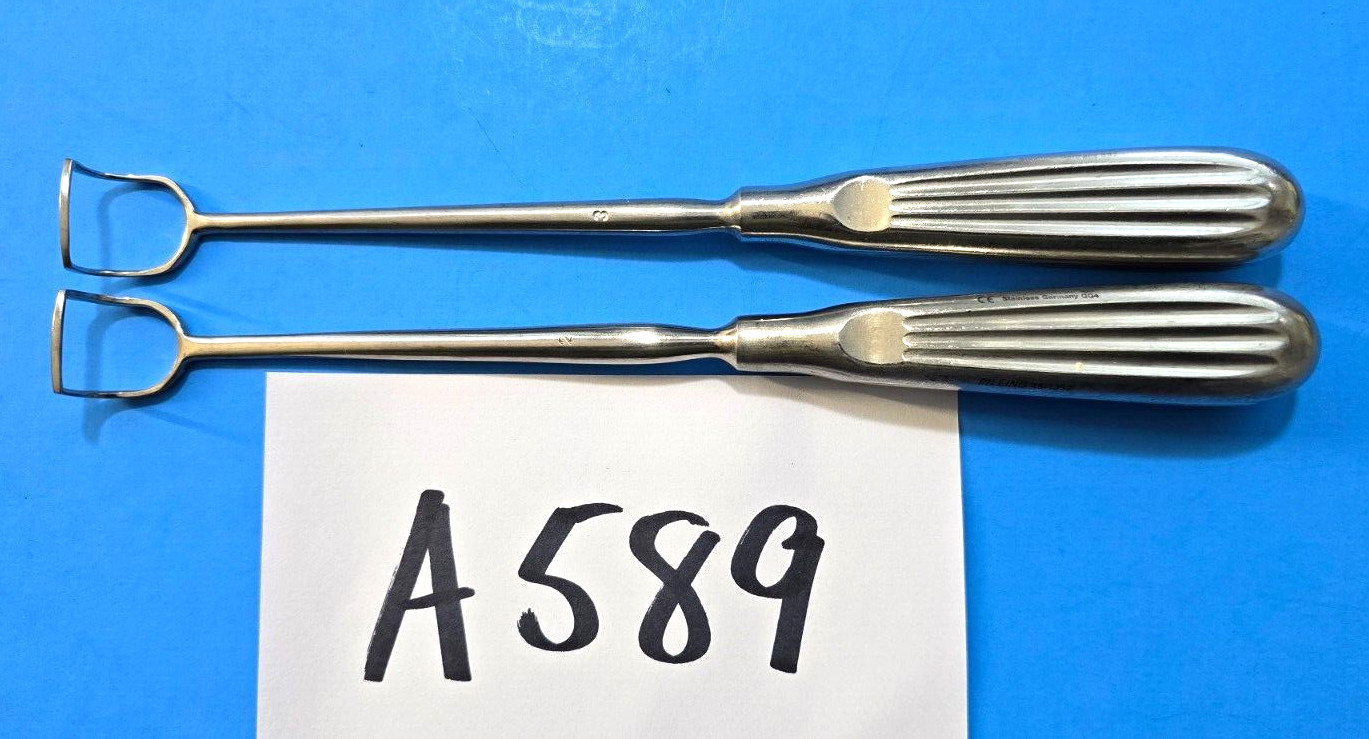 PILLING Surgical Ent Adenoid Curette Size#2,#3 8.25″
