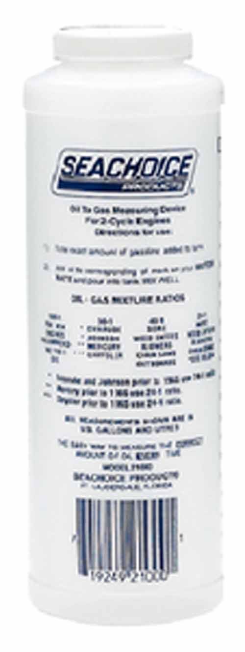 Seachoice 2-Cycle Engine, Oil to Gas Measuring Container, 32 32 Ounces, White