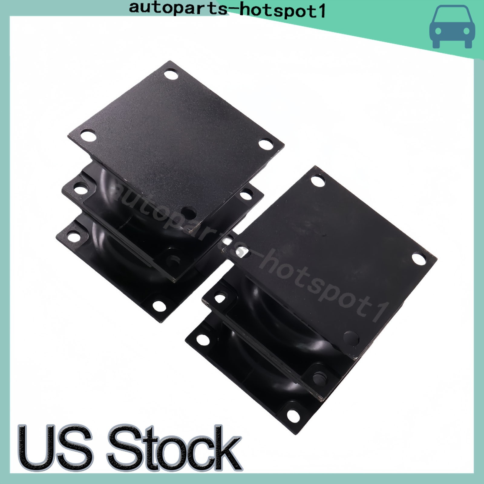 4X Vibratory Plate Compactor Rubber Isolator Shock Mount Fits Stanley Hydraulic