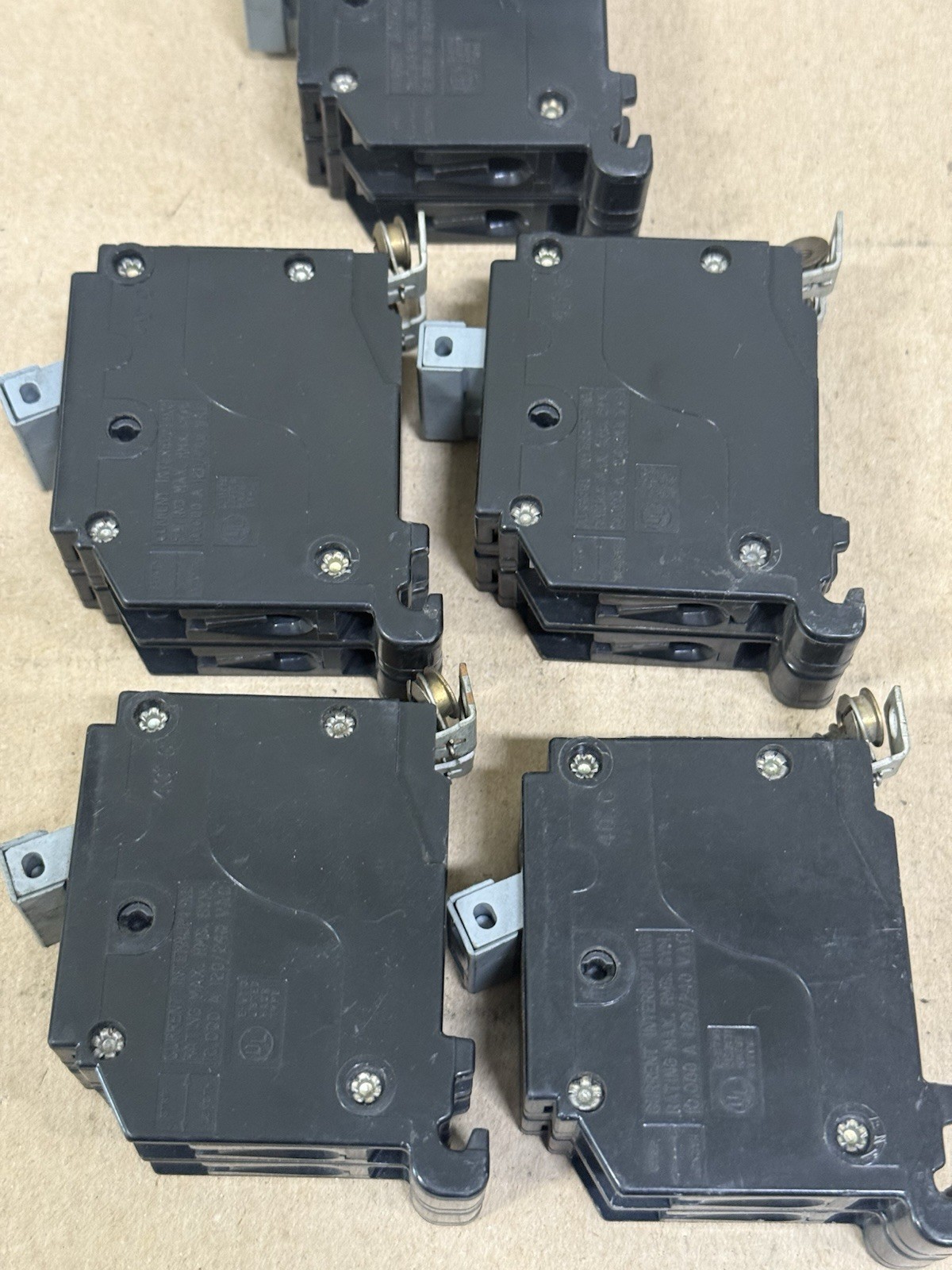 Lot of 5 – Cutler Hammer CHB CHB230 2P 30A Bolt-on Circuit Breaker