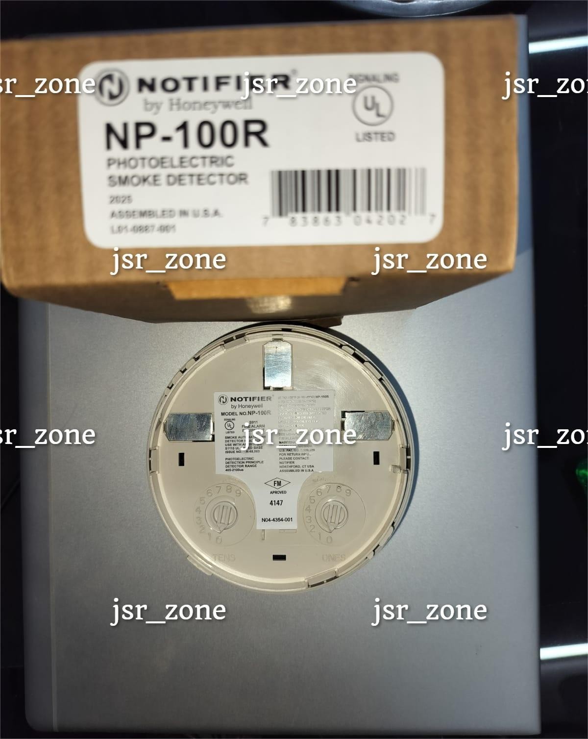 NP 100R Notifier Smoke Detector Head Only
