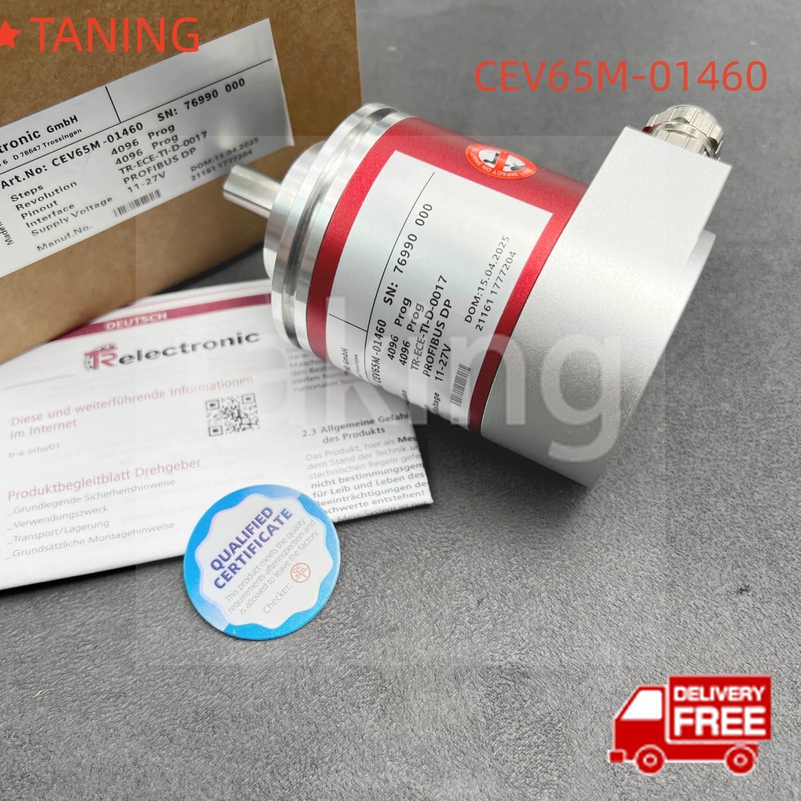 Brand New CEV65M-01460 Rotary Encoder for TR Encoders CEV65M01460